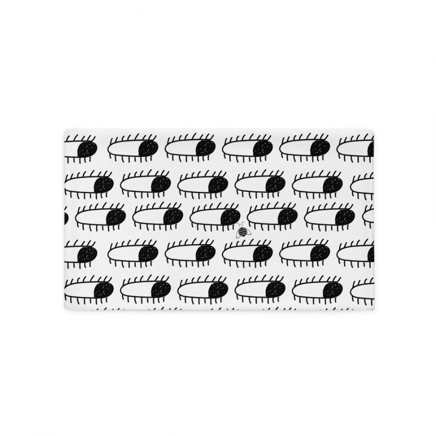 Couch pillow case "eyes" high quality - Image 3