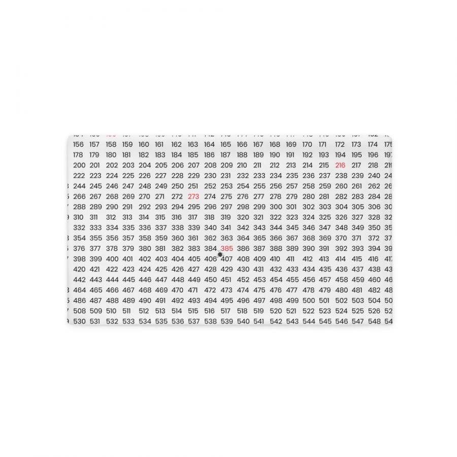 Couch pillow case "numbers" high quality - Image 2