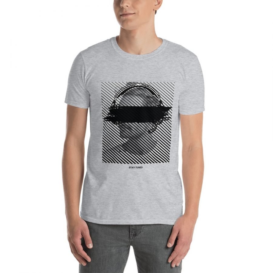 Men's t shirt "lines" high quality - Image 3