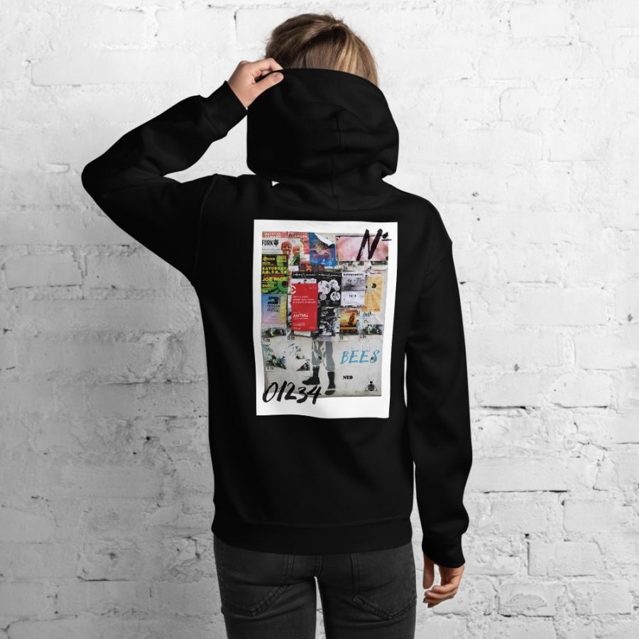 Women Hoodie "graffiti" high quality - Image 2