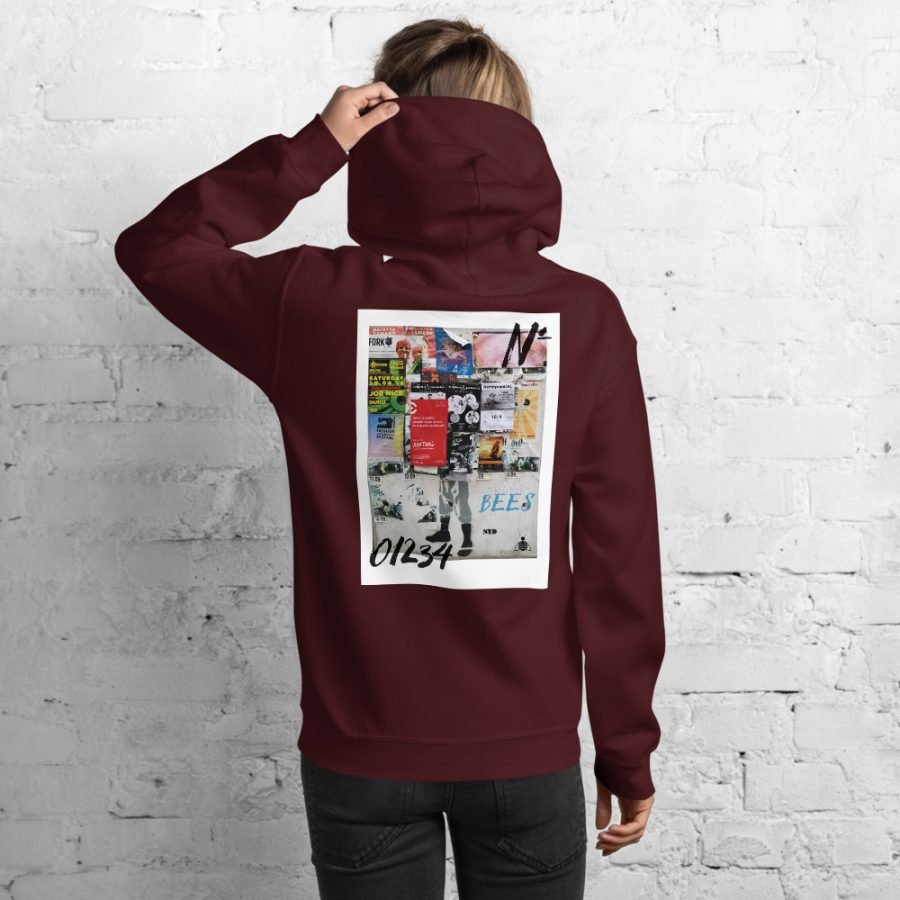 Women Hoodie "graffiti" high quality - Image 3
