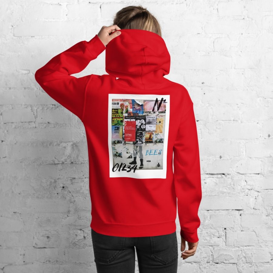 Women Hoodie "graffiti" high quality - Image 4