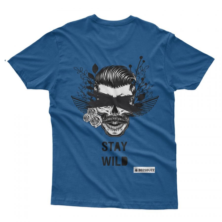 Men's t-shirt "stay wild" high quality - Image 2