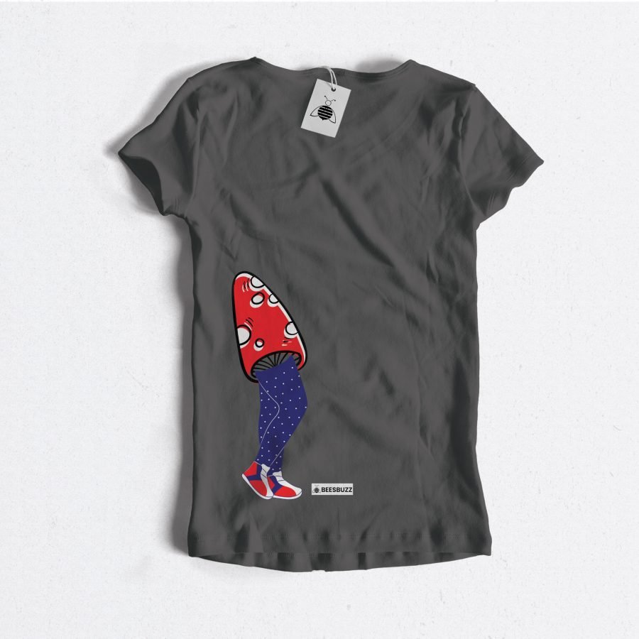 Women's t-shirt "mushroom 1" high quality - Image 3
