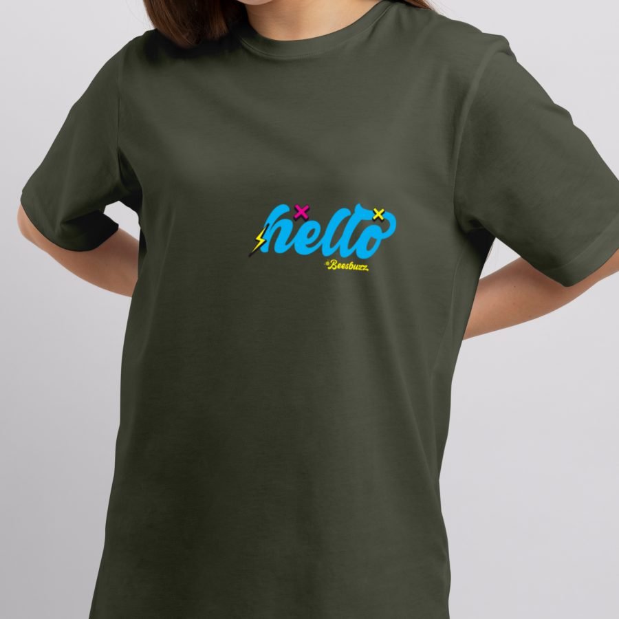 T-shirt "Hello" high quality - Image 2