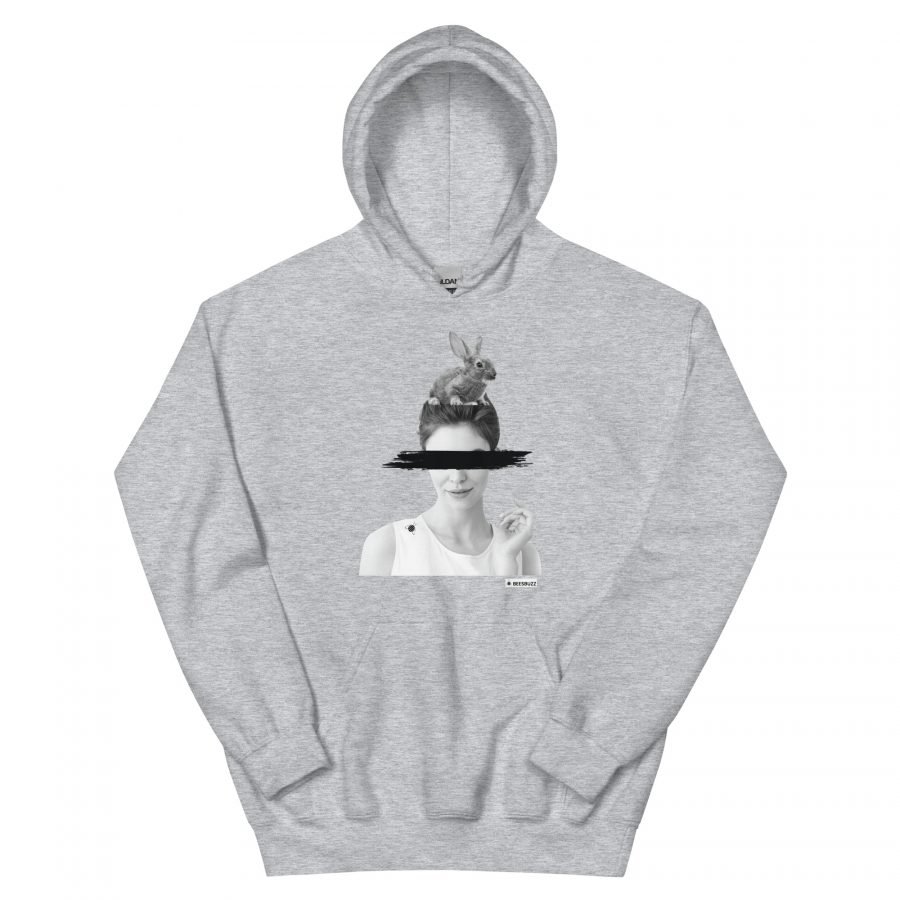 "Rabbit head" women's hoodie high quality - Image 4