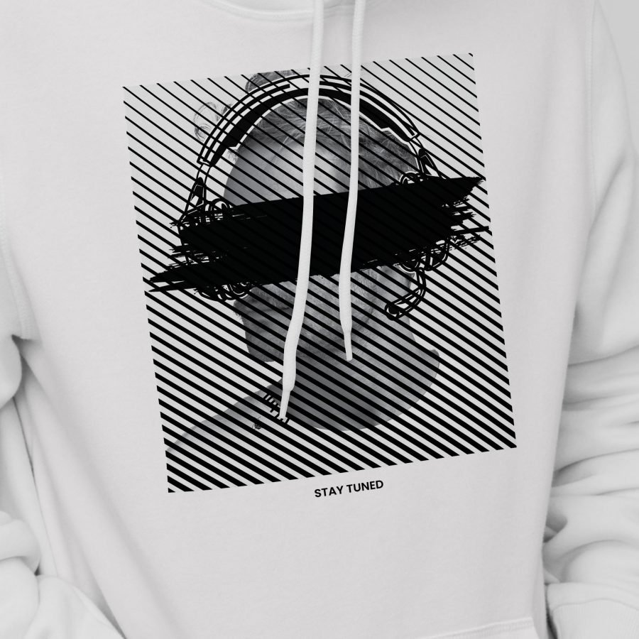 Men Hoodie "headphones" high quality - Image 4