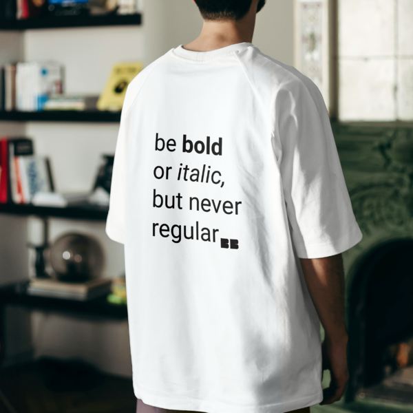 Unisex oversized T-shirt